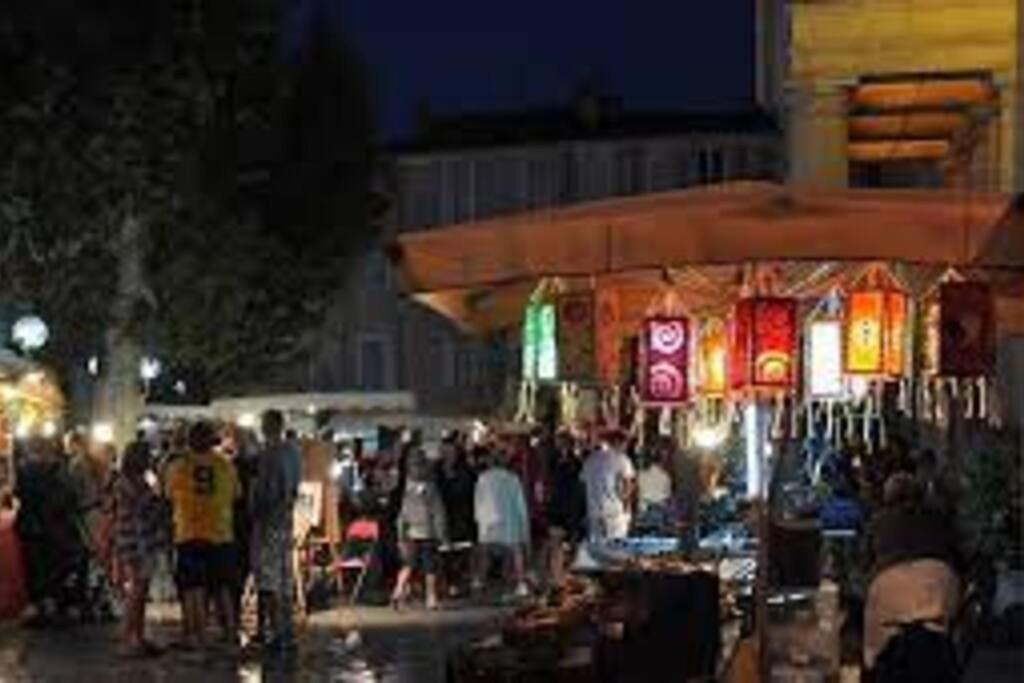 Anduze Gite Les Pins Au "Petit Clos Des Cigales" Massillargues-Attuech エクステリア 写真